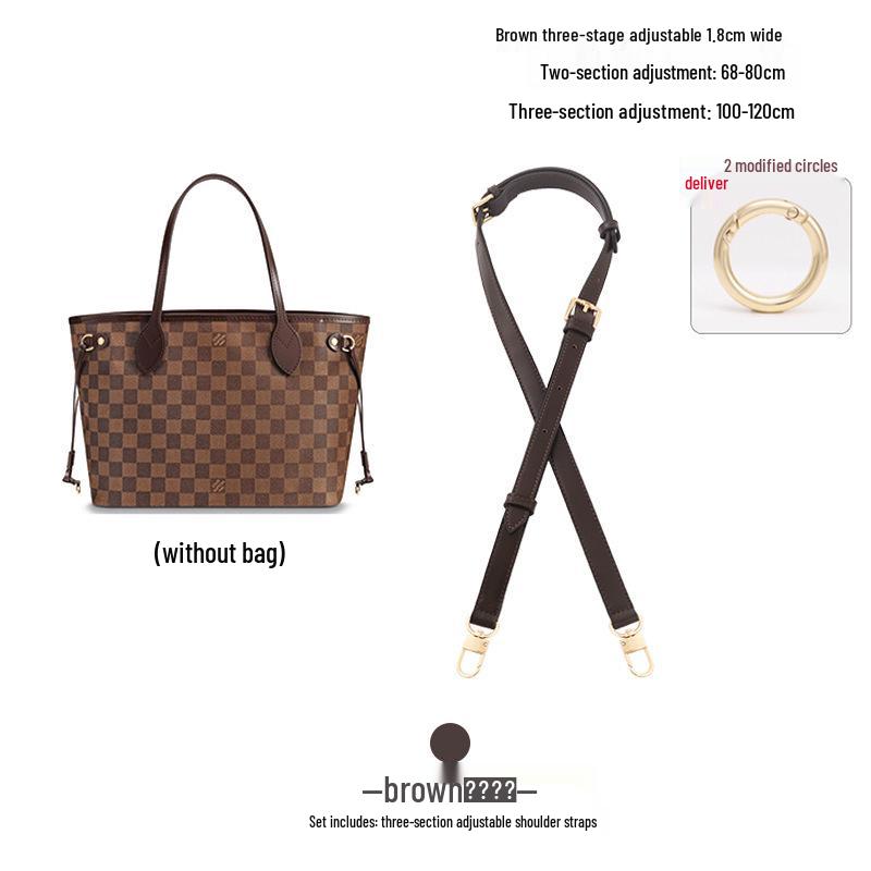 Little Red Book Neverfull Crossbody Shoulder Bag with Modified Strap