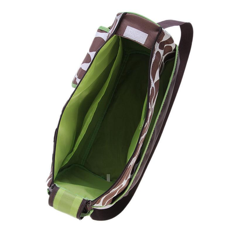 Modna Haftowana Torba Mamy Jednoramienna o Dużej Pojemności, Wielofunkcyjna Ukośna Torba na Pieluchy, Torba dla Matki i Dziecka