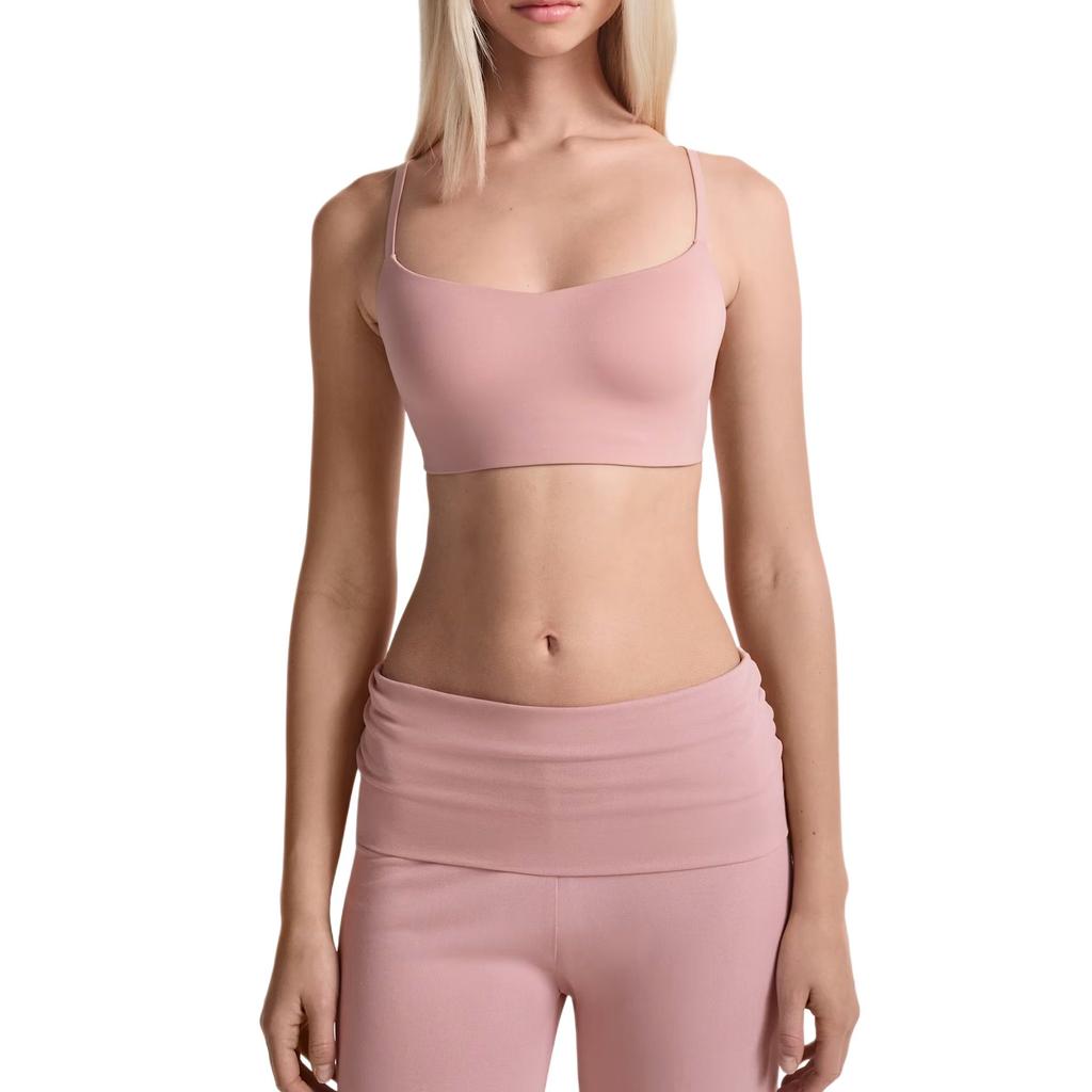 Nike X SKIMS Matte Dri-FIT Solid Color Tight-Fitting Moisture-Wicking Sports Bra Women underwear BRSPT5186W-HIM