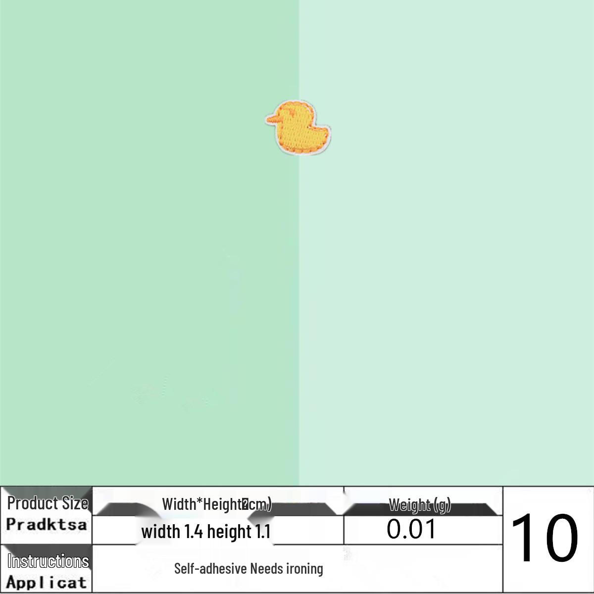 Mushroom Cartoon Embroidered Iron-On Patch & Hair Clip DIY Accessory