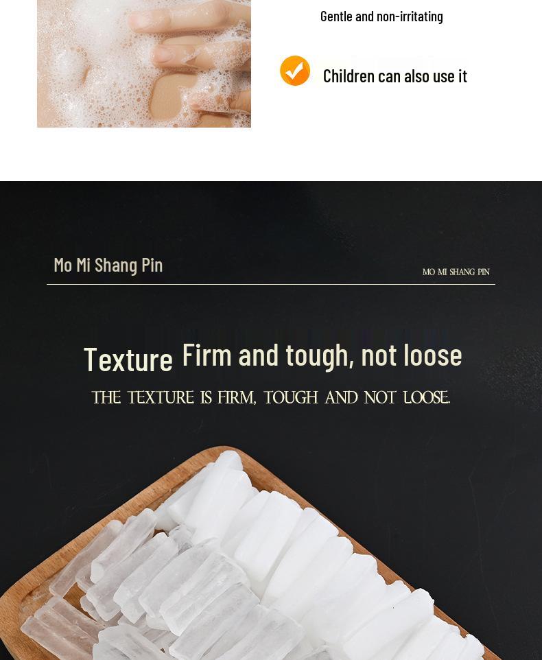 Korean Style Handmade Soap Base for DIY Children's Soap with Rich Foam