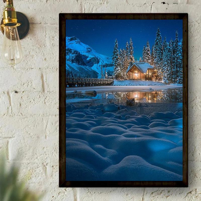 

5D DIY алмазная живопись дельфины и колокольчики Алмазная вышивка набор крестиков полный горный хрусталь мозаика домашний декор подарок Round 20x30cm