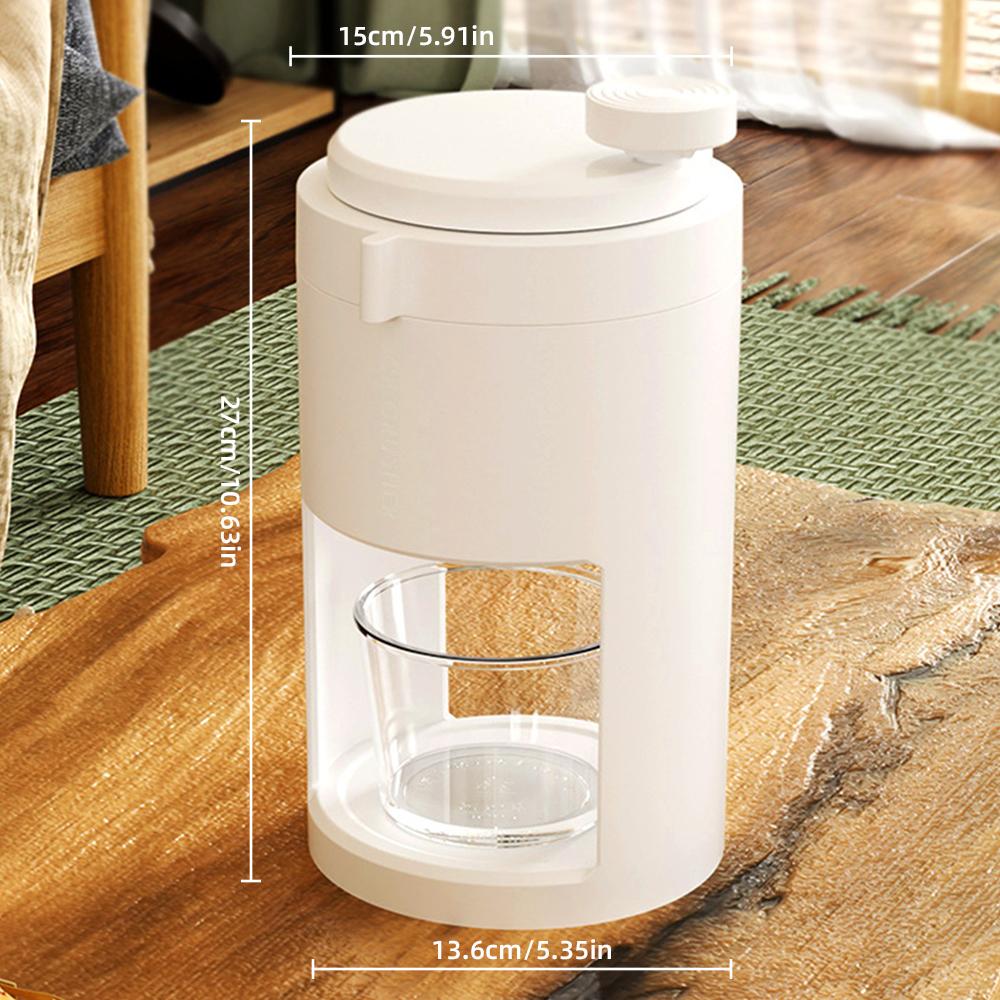 200ml Manual Ice Crusher Hand Crank Shaved Ice Maker Snow Cone Machine with Detachable Design for Home Outdoor Party Use