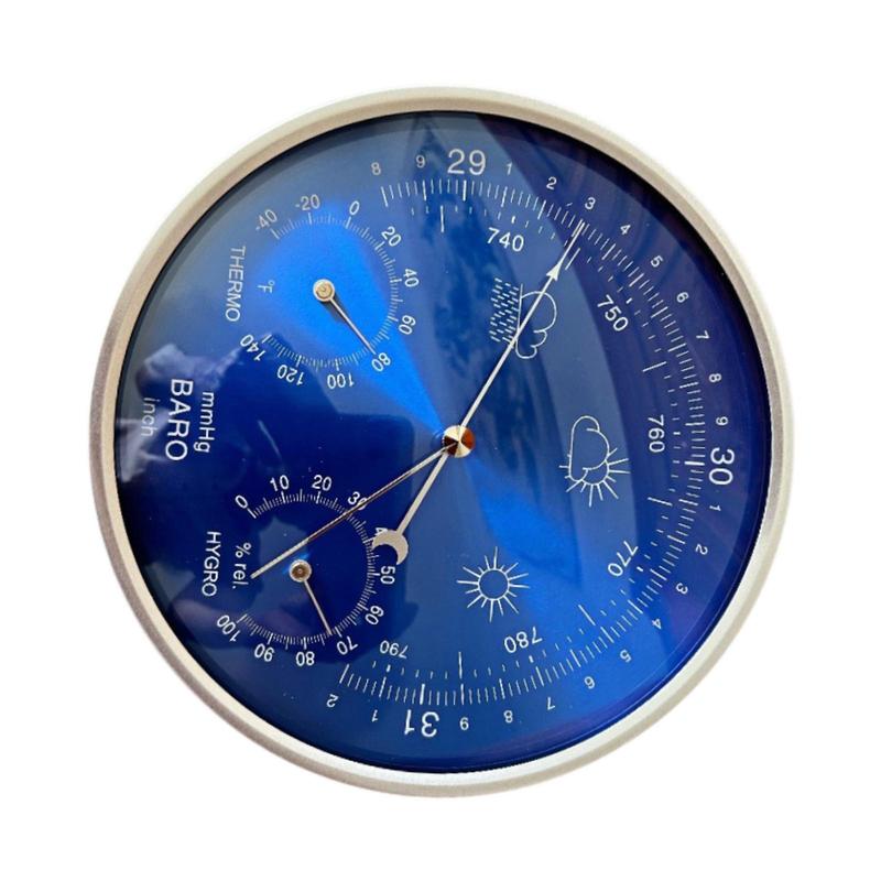 Barometer Thermometer Hygrometer 18cmx18cm Professional Practical