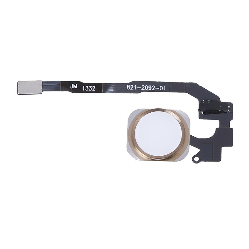 

Для телефона 5S Золотой сенсорный датчик отпечатков пальцев, кнопка «Домой», гибкий ключ в сборе золотой