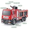 Simulation Fire Truck Ladder Truck Sprinkler Truck Sanitation Truck Alloy Engineering Vehicle Children's Car Model Toy