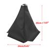 uxcell Universal PVC Faux Leather Shift Knob Cover Gear Shifter Knob Cover Dust Boot Cover for Car