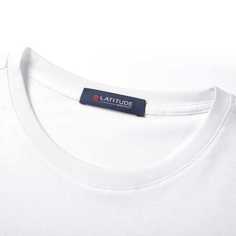 MONTAGUT Men's Cotton Blend Casual Round Neck T-Shirt