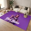 Custom Name Crystal Velvet Rug,Billie Eilish Comfortable Anti Slip Floor Mat For Room Decoration