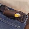 Funda de Cuero Plegable para Cinturones Funda para Cuchillo Bolsa para Guardar Cuchillos Estuche Protector Bolsa para Herramientas Múltiples