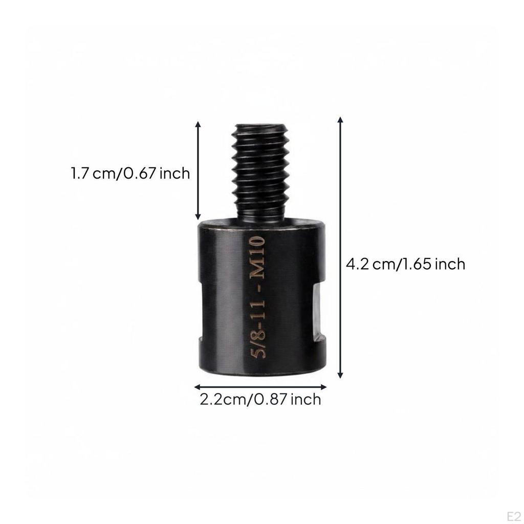 Adattatore Filettato Maschio Femmina Convertitore Metallo Scuro M10 a M14