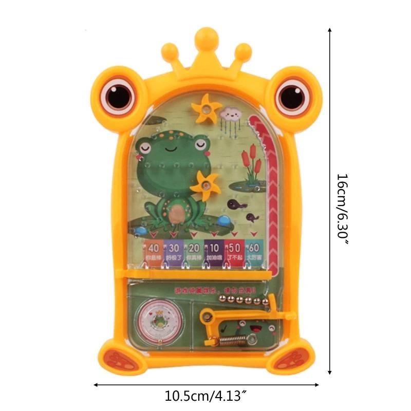 Children's Handheld Pinball Maze Toys Kids Table Shooting Board Games Parent-Child Interactive Educational Toy for Boys and Girl