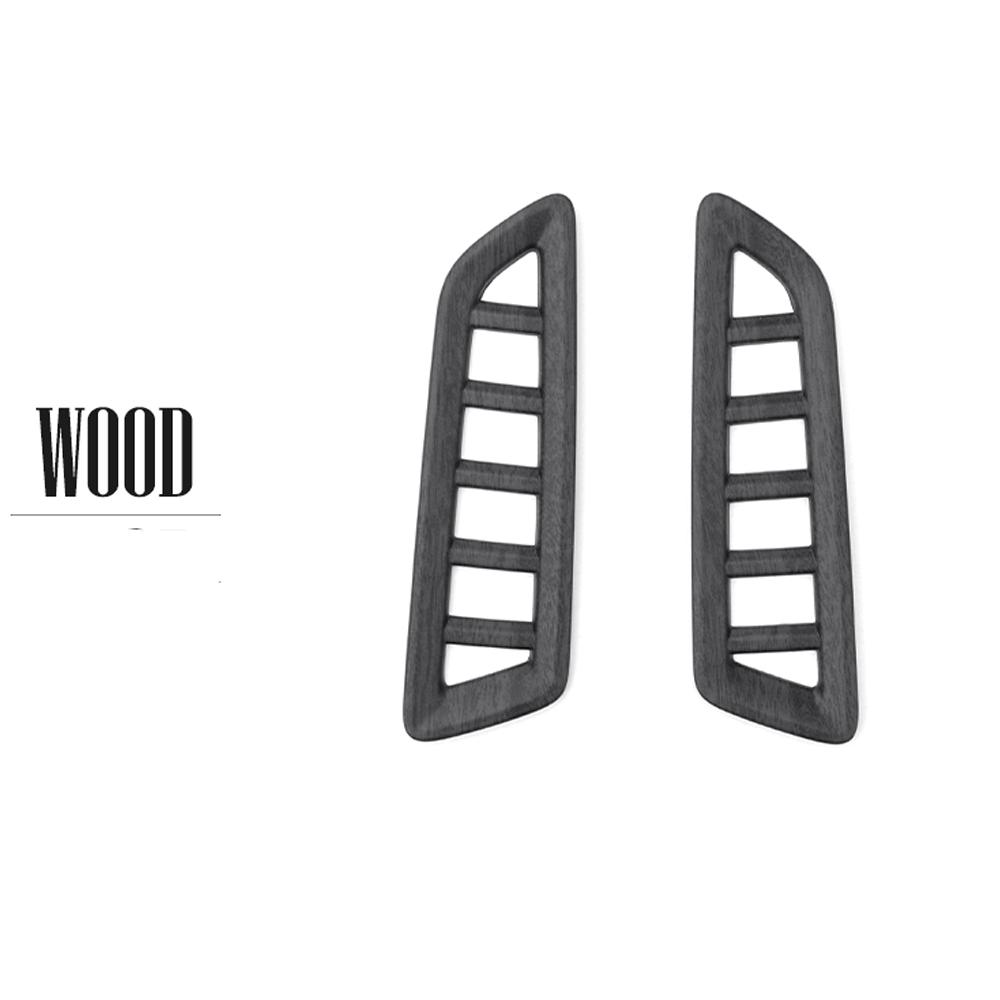 2Pcs ABS Dashboard Upper Air Vent Frame Cover Trim For Kia Sorento MQ4 2021 2022 2023 LHD Interior Decorative Car Accessories