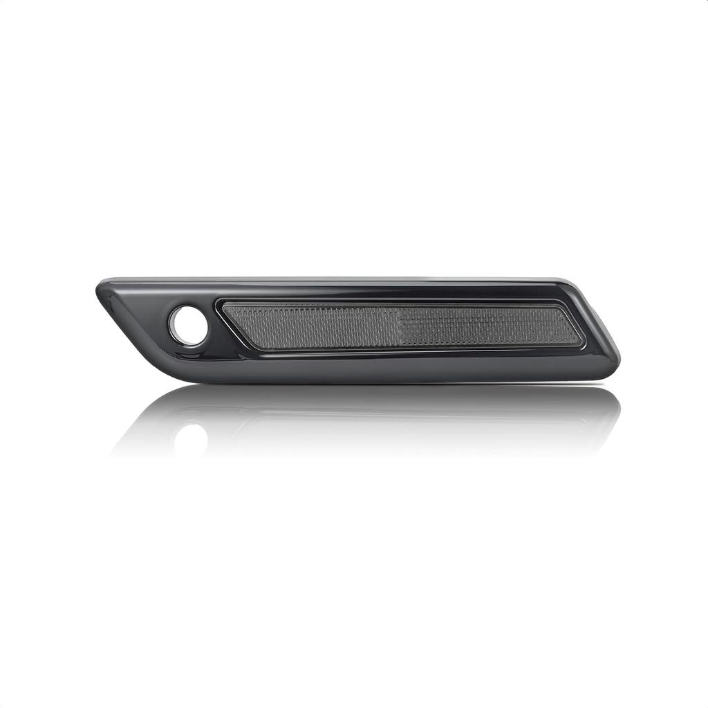 Saddle Bag Latch Covers for Harley, Saddlebag Hinge Latch Covers with Reflectors Fit for 2014-2023 Touring Road King Road Glide Street Glide Ultra