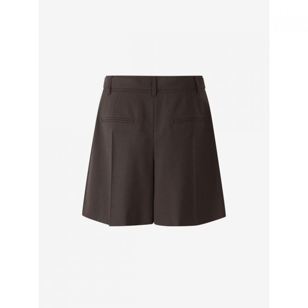 Cc Collect Belted Wool Blend Shorts  C253msa022c 