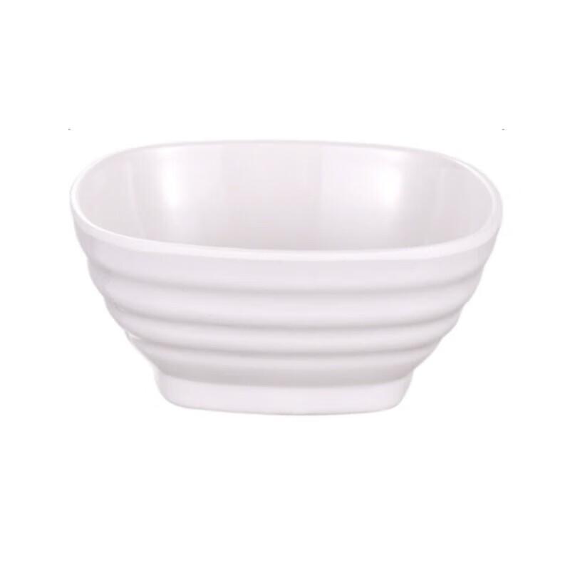 Homeglen White Melamine Dinner Bowl