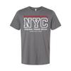 Unisex NYC Graphic Tee With Original Urban Wear Logo And Superior Quality Print