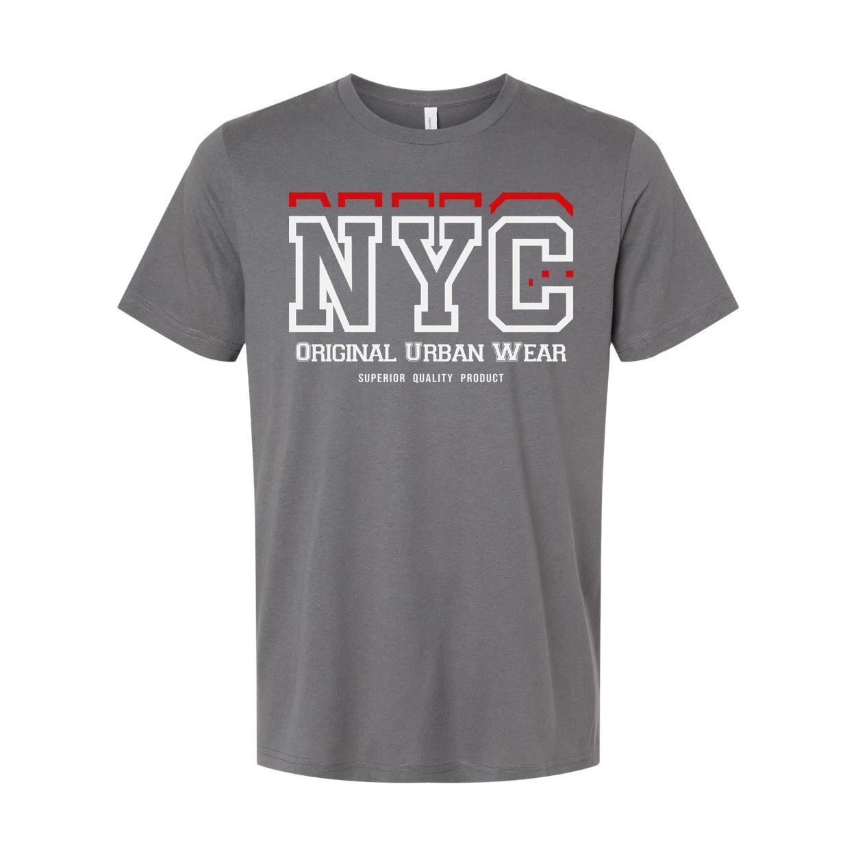 

Unisex NYC Graphic Tee With Original Urban Wear Logo And Superior Quality Print L