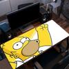 Homer Simpson Art Mouse Pad, Large Gaming Desk Mat, Non-slip XXL Mousepad for Laptop & Tablet, Mini PC Playmat with Stitched Edges