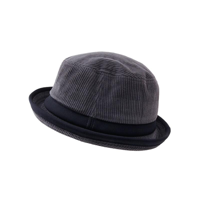 

Oversized Corduroy Men s Big Head Hat Pork Pie XL