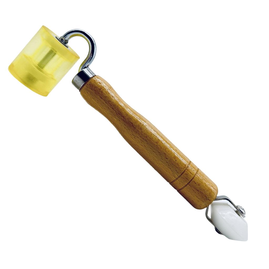 Professional Penny Roller Tool Multipurpose Seam Roller Efficient Wood Seam Roller Easy to Carry for Roofing & Welding