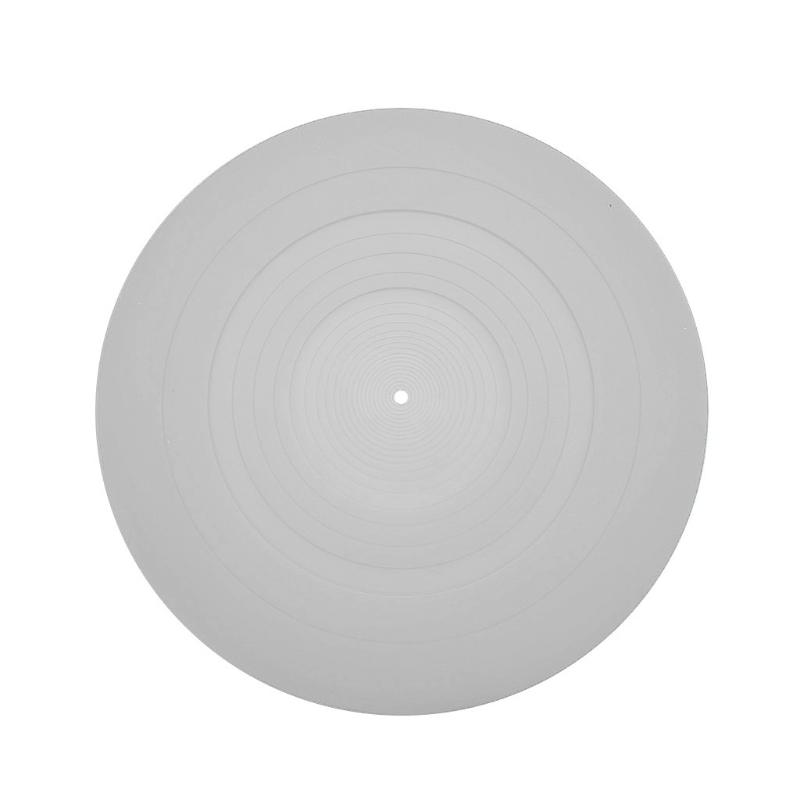 Silicone Pad Rubber for LP Antislip Mat Durable Anti-Static Anti-vibration for Phonograph Turntable Vinyl Record Players