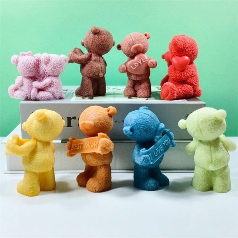 DIY Castings Moulds Cylinders Candle Mould Silicone Craft Pendants 3D Cylinders Candle Molds Candle Decorations Moulds