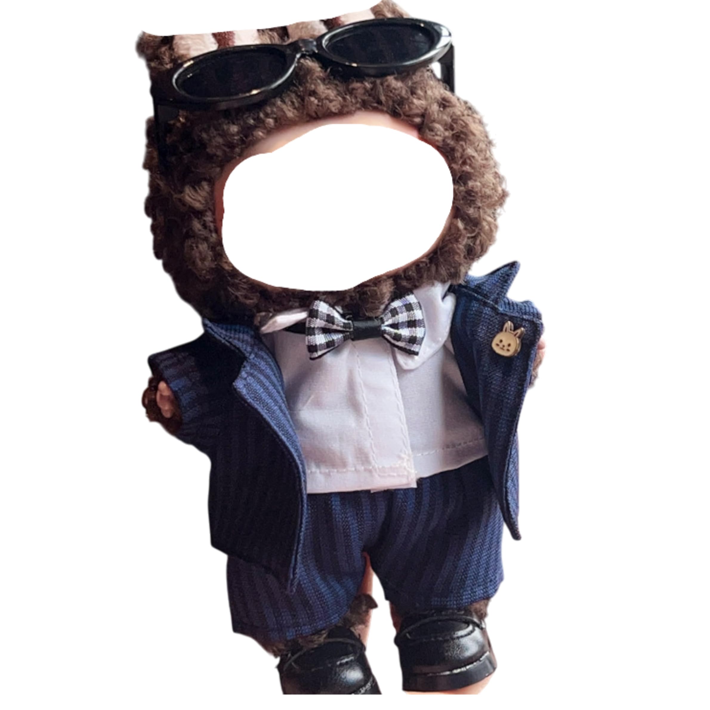 Костюм AXLUCE Lovebu, рубашка, обувь и галстук (военно-морской флот)