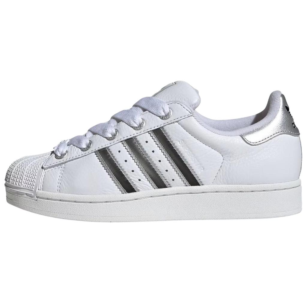 Adidas Originals Superstar Ii metallic-stripe sneakers Women's JR4233