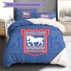Set Copripiumino Trapuntato con Motivo Ipswich Town F.C Decorazione per la Casa Regalo (1 * copripiumino + 2 * federe senza imbottitura).xwn