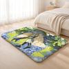Anime F-Friend  Cute Floor Mat Machine Washable Soft Flannel Area Rug, Non-Slip Absorbent Floor Mat for Living Room Bedroom