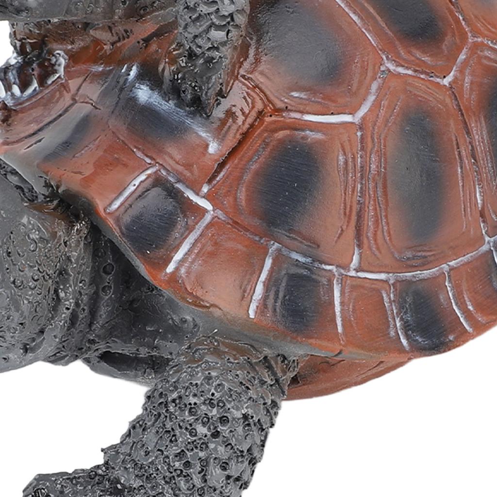 Sea Turtle Ornaments Decoration Synthetic Resin Sea Turtle Figurine Garden Decor for Living Room Bedroom