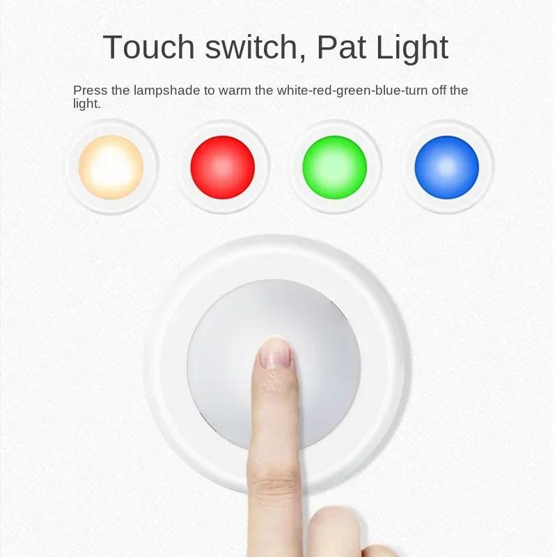 RGB LED Schrankleuchte Pucklampe 16 Farben Timer Fernbedienung Unterregal Küchenarbeitsplatte Kleiderschrank Beleuchtung Dekor