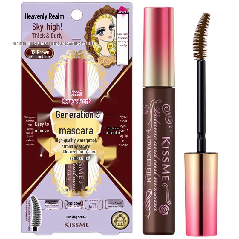 Kiss Me Heroine Make Volume & Curl Waterproof Mascara