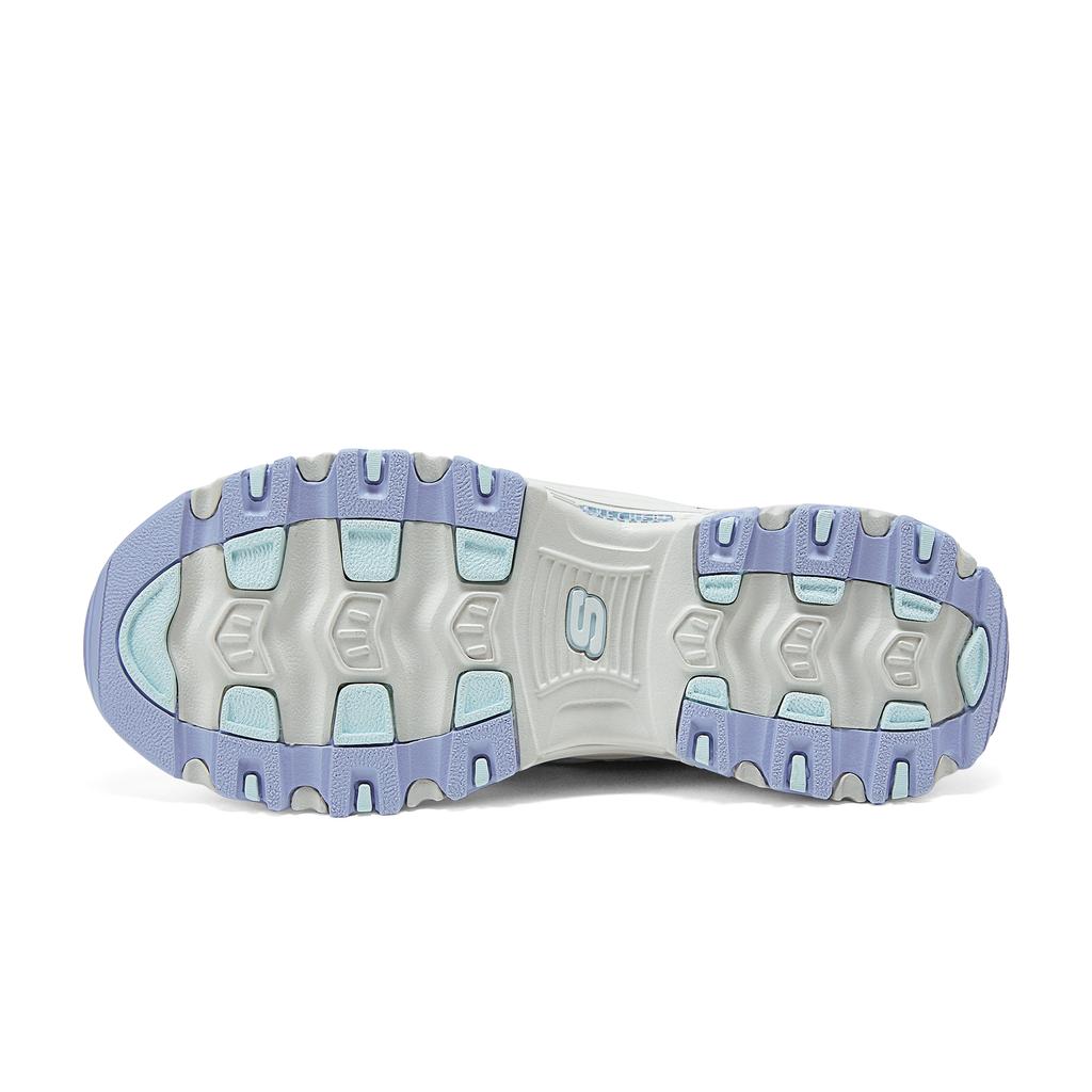 Skechers DLites 1.0 Comfortable Versatile Fashion Low-Top Dad Shoes Women sneaker Light-Blue 150552-LTBL