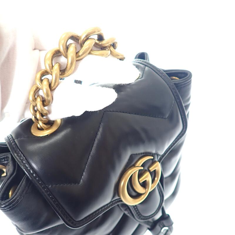 GUCCI  777253_AAC74_1000 Backpack Â· Daypack black leather Women