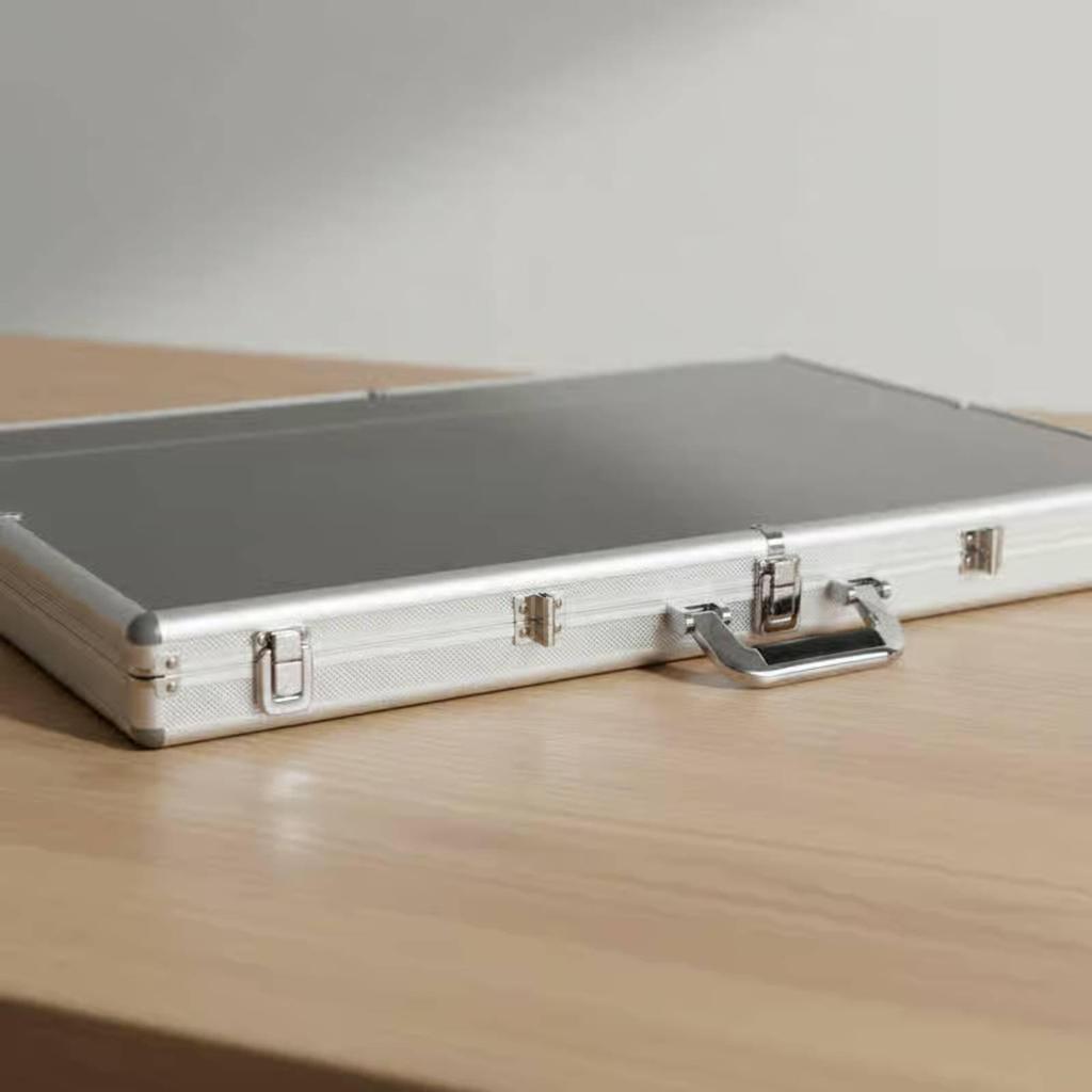 Aluminum Trading Card Case Lockable for Travel