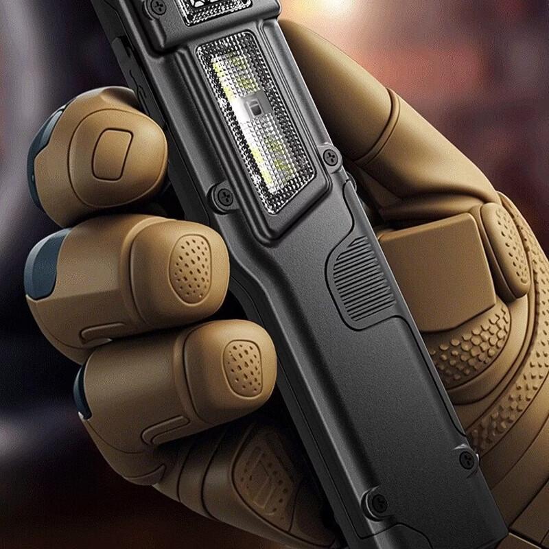 LiLang Tactical LED Flashlight with Pen Clip and Digital Display