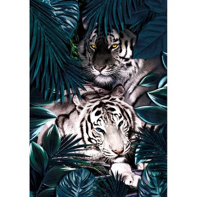 Year of the Black Tiger Jigsaw Calendar Puzzle TP10-1025, Mixed Colors, 1000 Pieces Jigsaw Puzzle, Childrens Games, Educational Toys