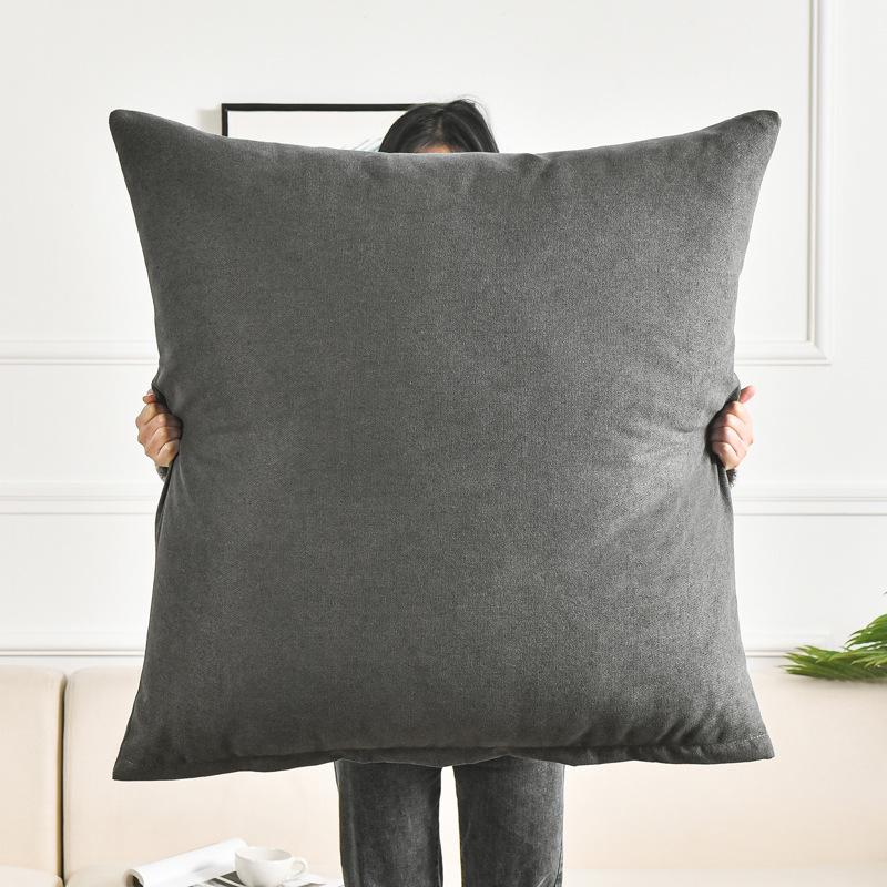 50x50/60x60/80x80CM Liela izmēra dīvāna spilvena pārvalks