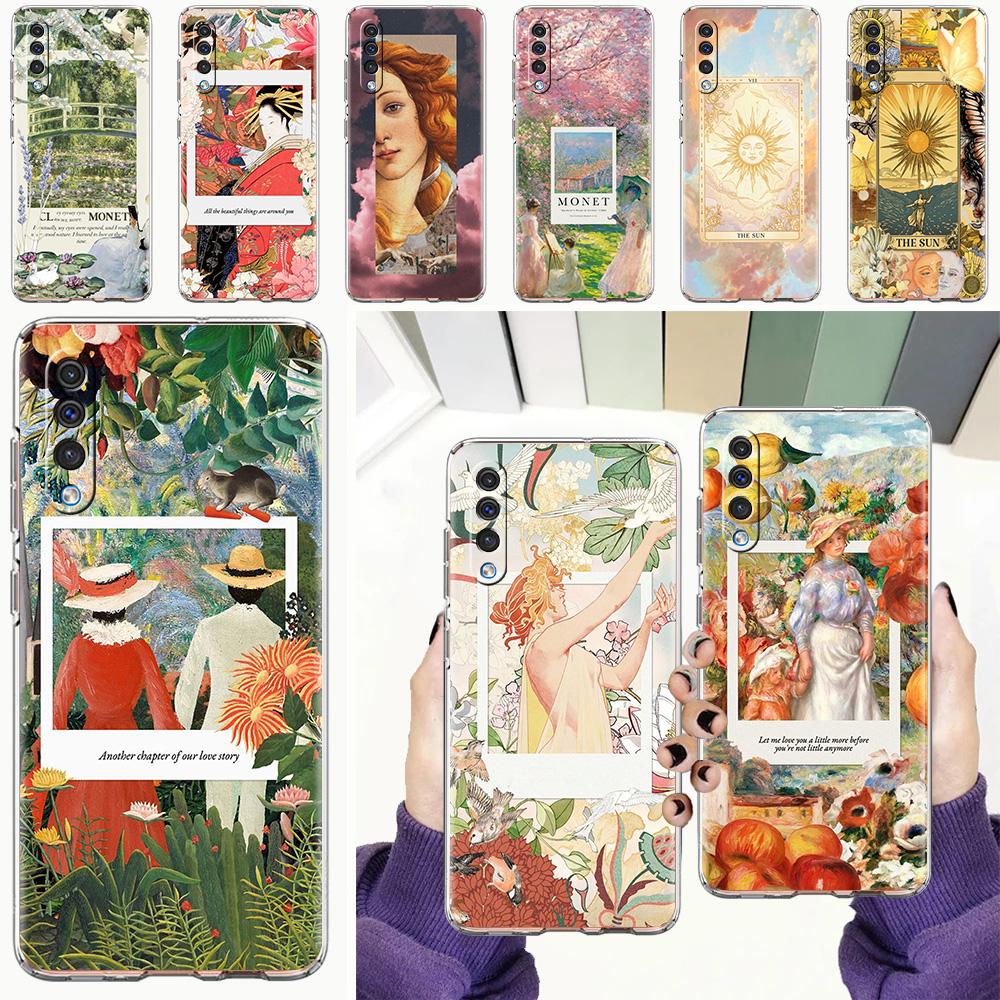 Phone Case For Samsung A56 A36 A26 A24 A16 A14 A12 A32 A50 A70 A22 A40 A34 A54 A42 A52 5G A06 Cover ART aesthetic collage Venus
