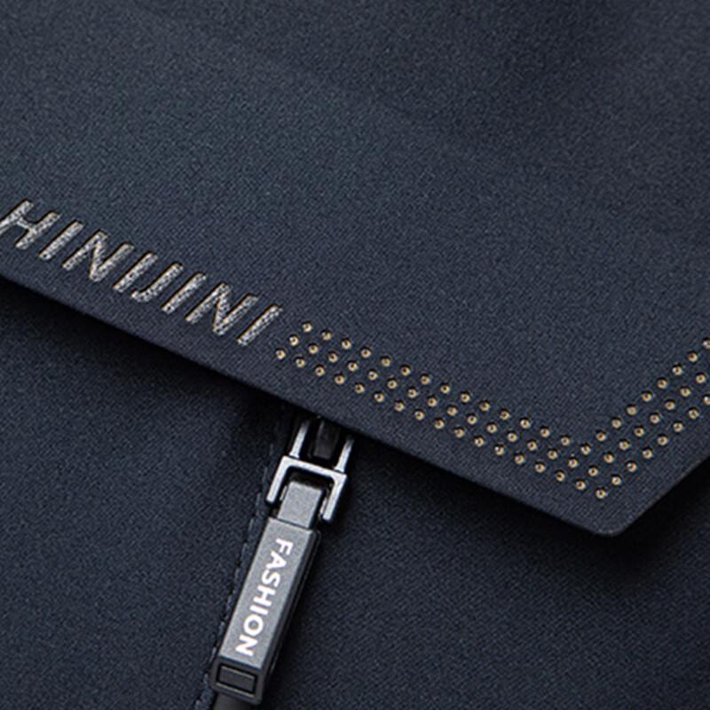 ROMON Men's Autumn/Winter Hooded Padded Jacket