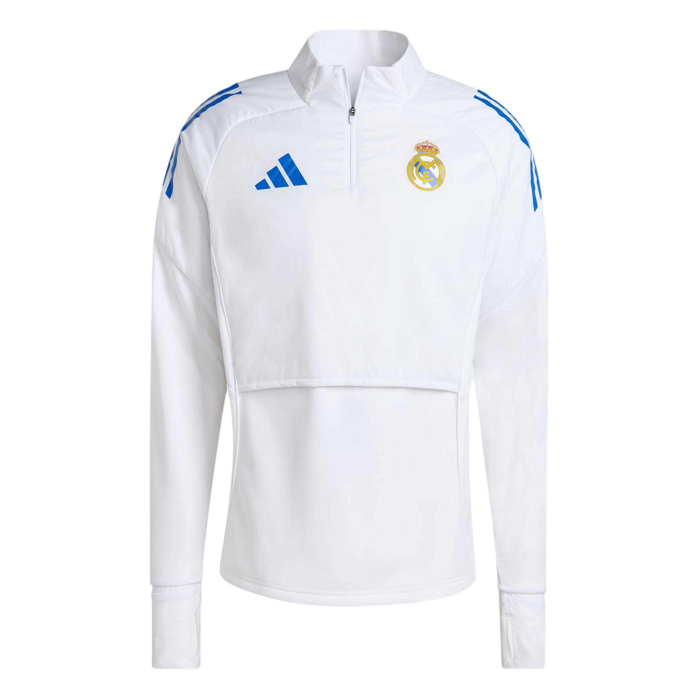 

Adidas Real Madrid Tiro 25 Competition Top Training Gear Series Brand Logo Stand Collar Raglan Long Sleeve Football Shirt Men tops KE1167 S