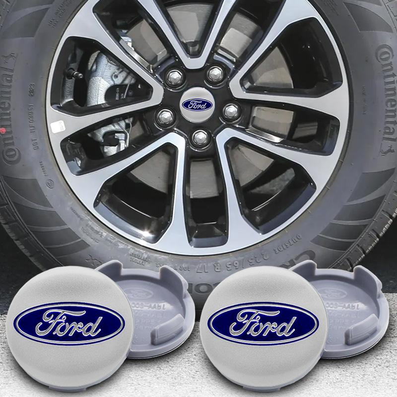xubal5 4Pcs 54MM Car Original Wheel Center Hup Caps Rim Covers For Ford Mondeo Focus 2 3 4 Fiesta Ecosport Kuga Fusion Auto Accessories