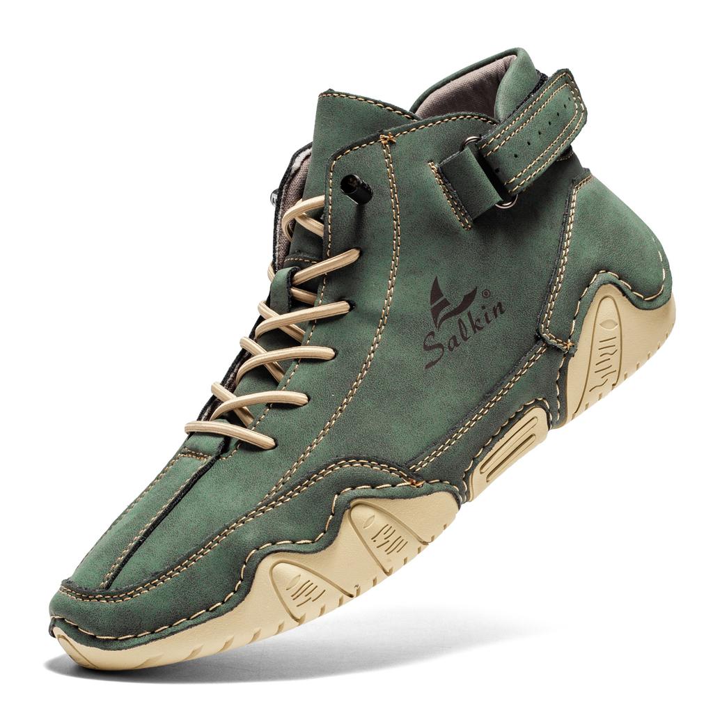 New popular men's shoes high-top cotton shoes men's casual shoes winter thickened shoes Martin boots men's