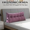 College Dormitory Double Bed Pillow, Reading Pillow, Headboard, Plush Backrest, Bedside Rest Pillow, Sofa Bed, Bunk Bed, Dormitory Cushions
