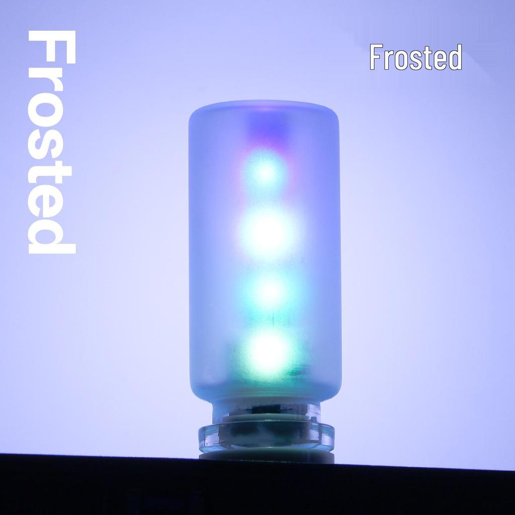 RX9005 USB LED Night Light: Colorful Glass Bottle Ornament for Christmas