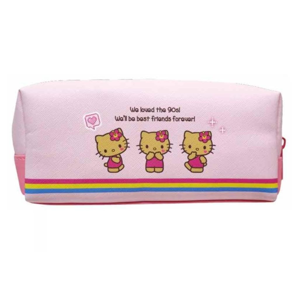 K Company Hello Kitty Mesh Box (Suntan Series) Pouch, Pink, KTHI-MB-PK