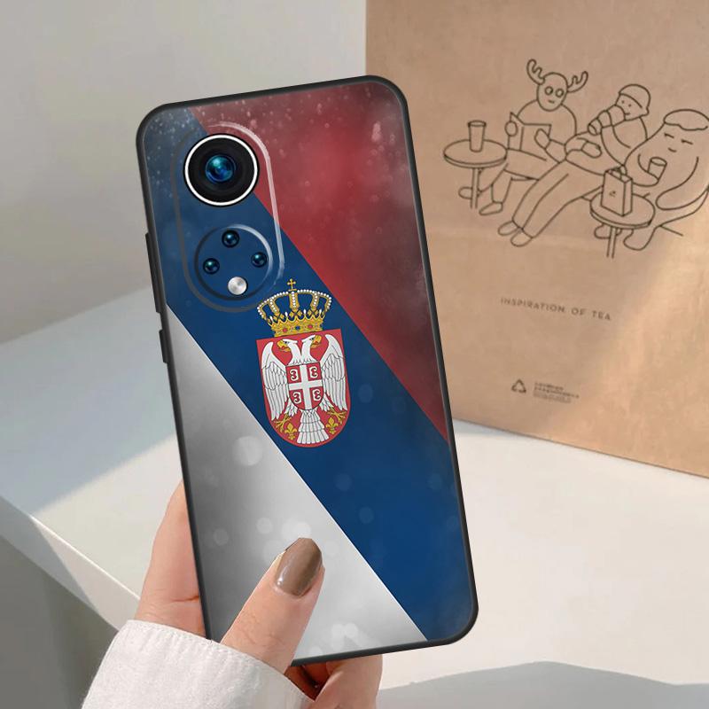 Flag of Serbia Serbian For Honor Magic 7 Lite 5 6 8 Pro Case For Honor 400 200 90 70 50 X8c X8b X9a X9b X9c X9d Win