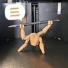 Suport de pixuri Rocky din Proiectul Hail Mary Organizator de birou imprimat 3D Suport cu personaj amuzant pentru utilizare în sala de clasă și birou